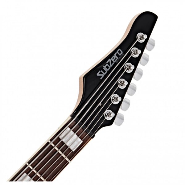 SubZero Rogue VI Baritone Electric Guitar, Tobacco Sunburst - 5s